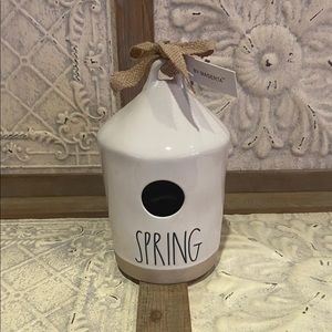 Rae Dunn “Spring” Dome Birdhouse - Brand new!